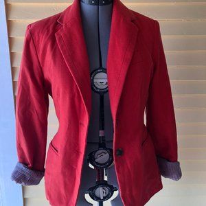 Casual Orange Blazer